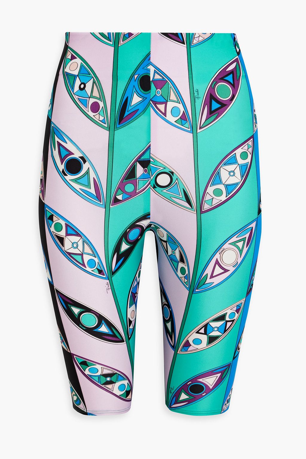PUCCI Printed stretch cycling shorts THE OUTNET