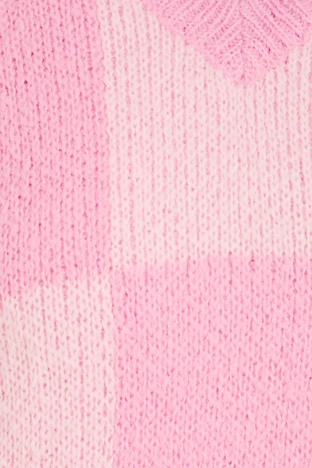 STINE GOYA Checked jacquard-knit vest