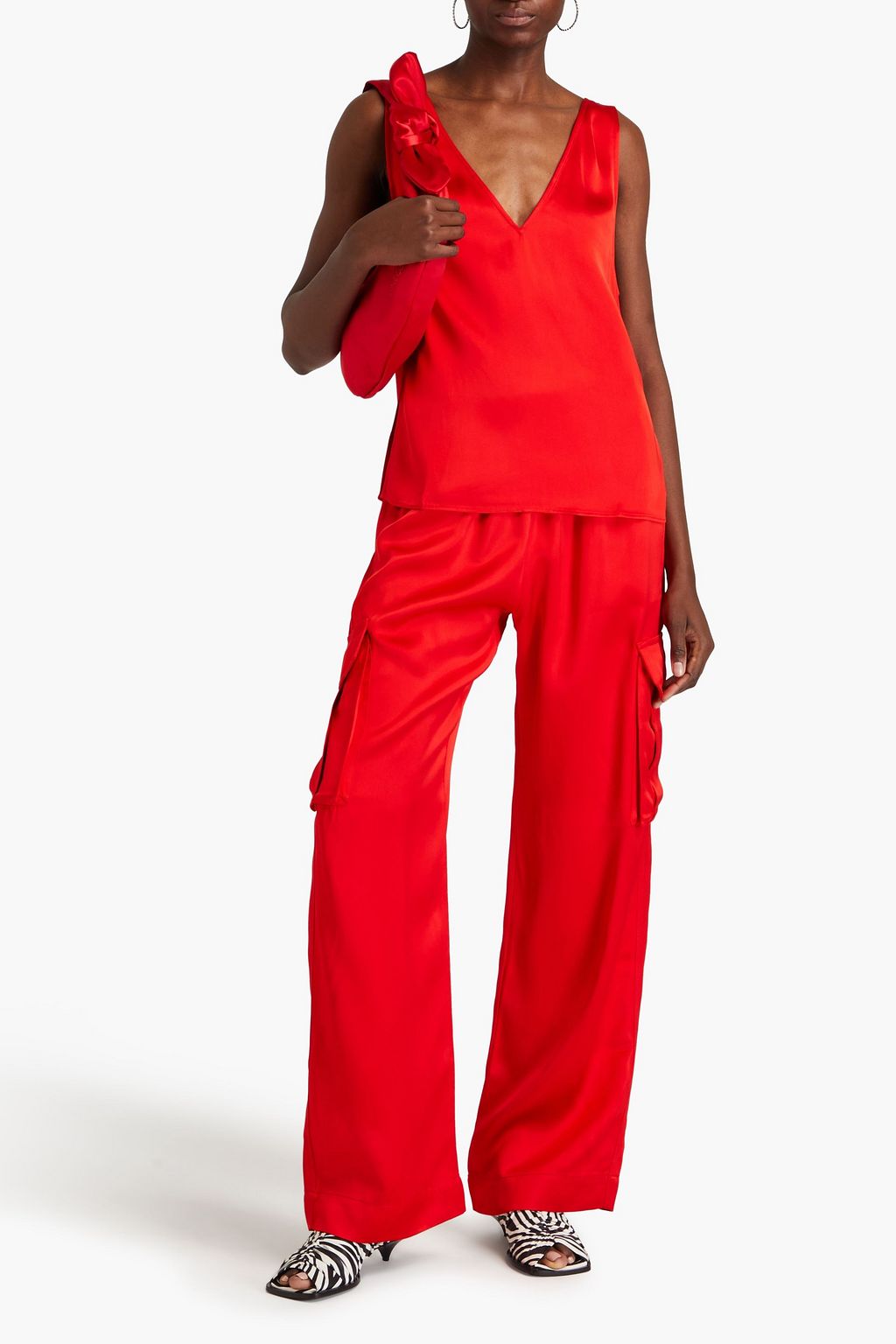 STINE GOYA Satin top