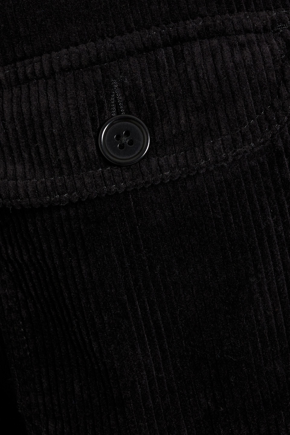 Shop Alex Mill Cotton-corduroy Overshirt In Black