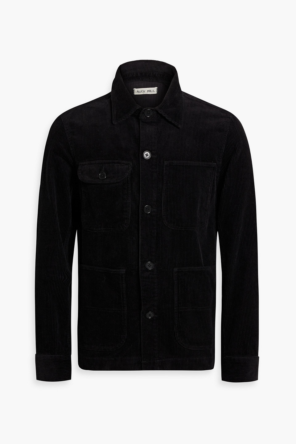 Cotton-corduroy overshirt