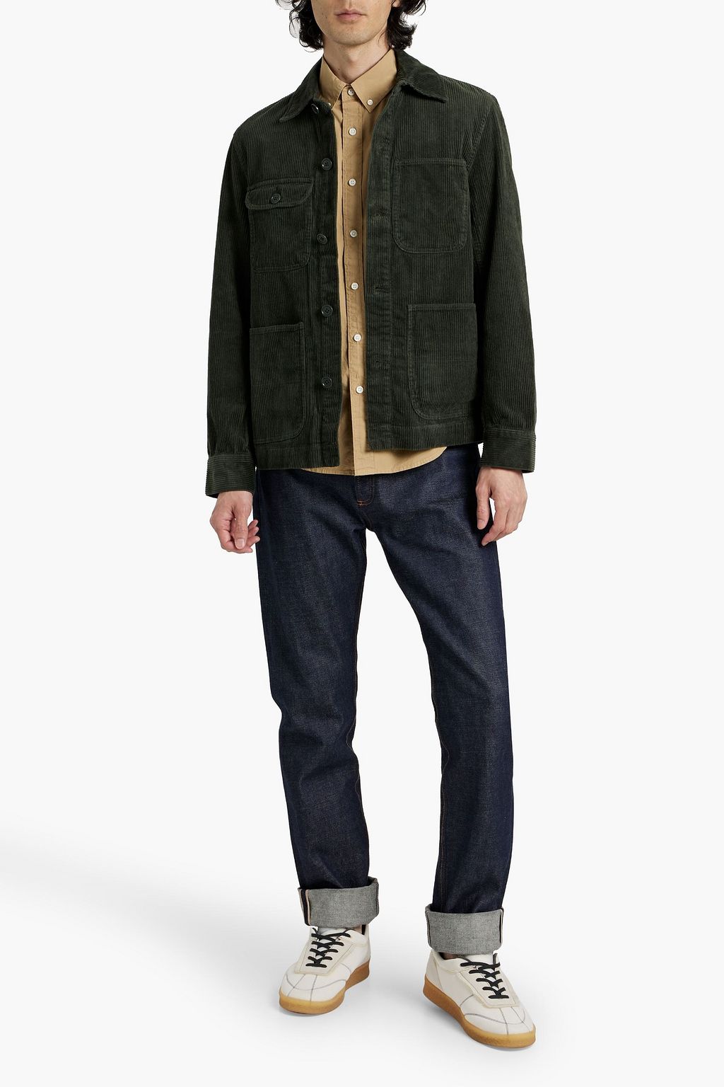 ALEX MILL Cotton-corduroy overshirt