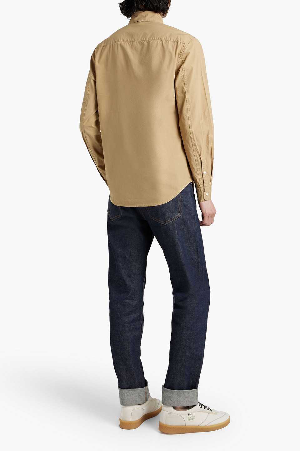 Shop Alex Mill Mill Cotton-poplin Shirt In Sand