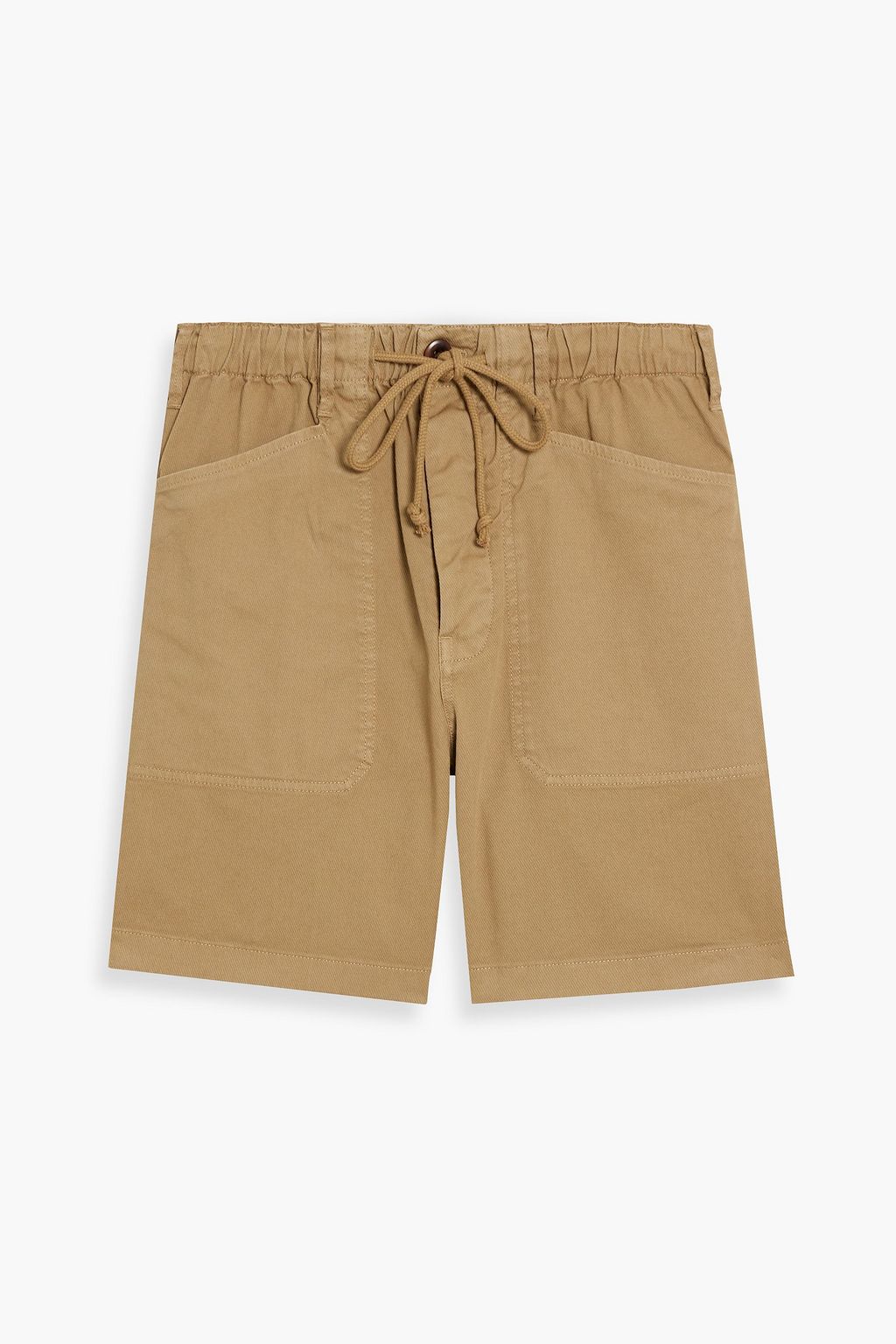 Twill drawstring shorts new arrivals