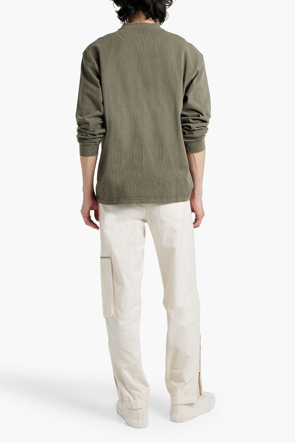 ALEX MILL Allan cotton-jersey Henley T-shirt