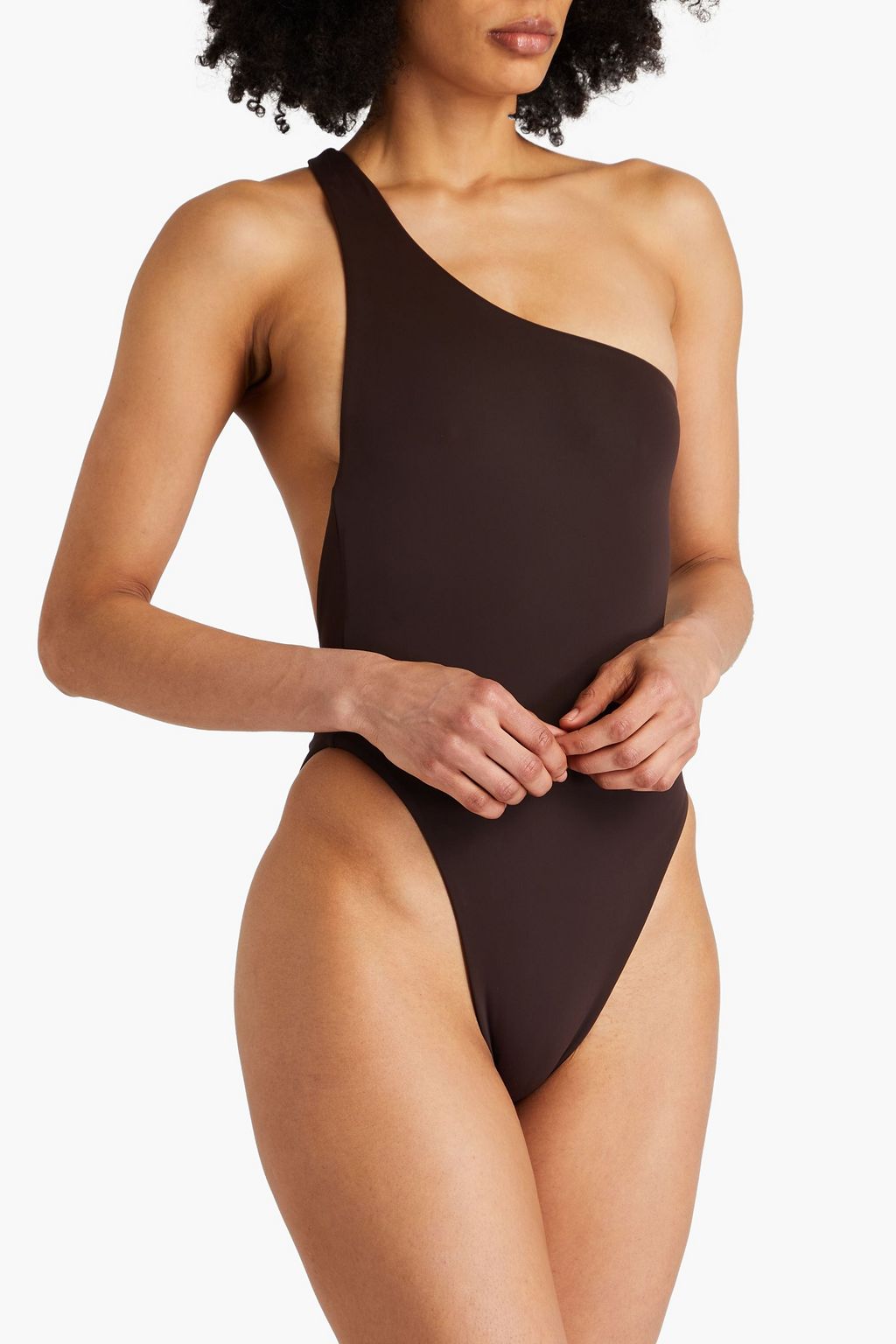 LOUISA BALLOU One-shoulder swimsuit