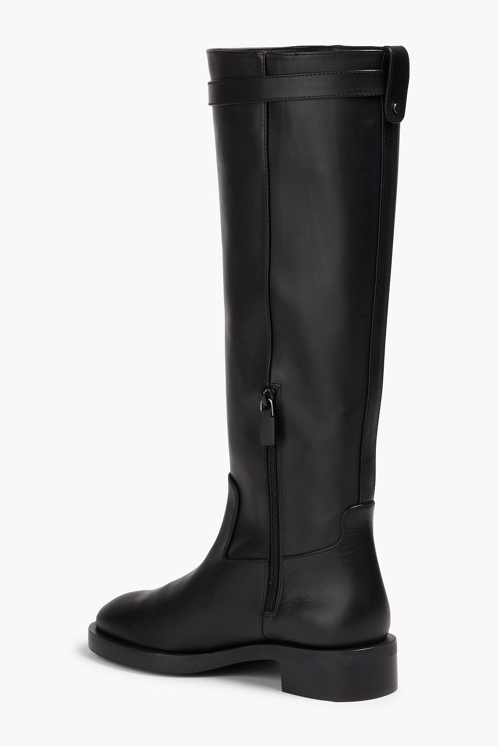 STUART WEITZMAN بوت بطول الركبة "مافيريك" من الجلد