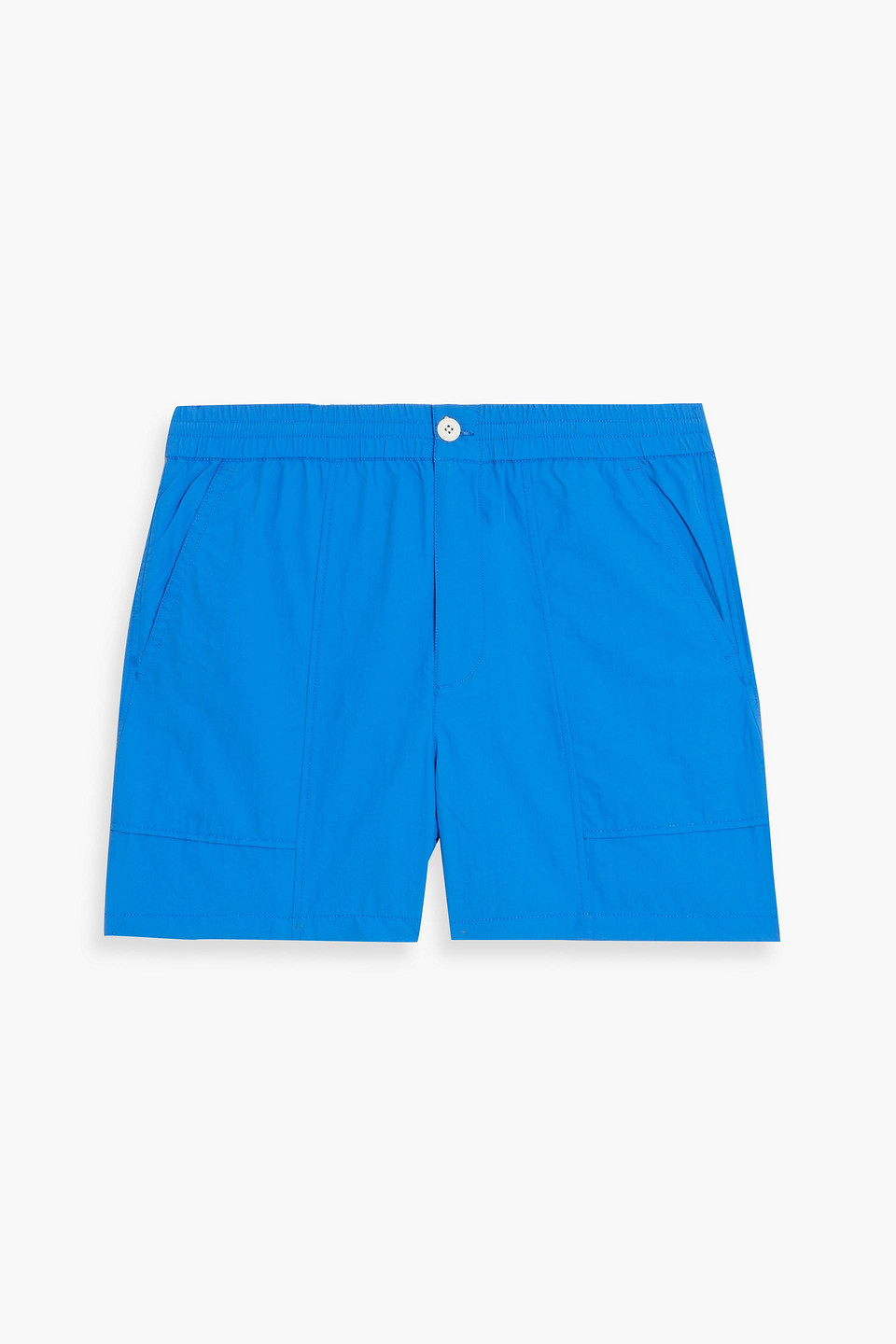 Alex Mill Utility Shell Drawstring Shorts In Cobalt Blue