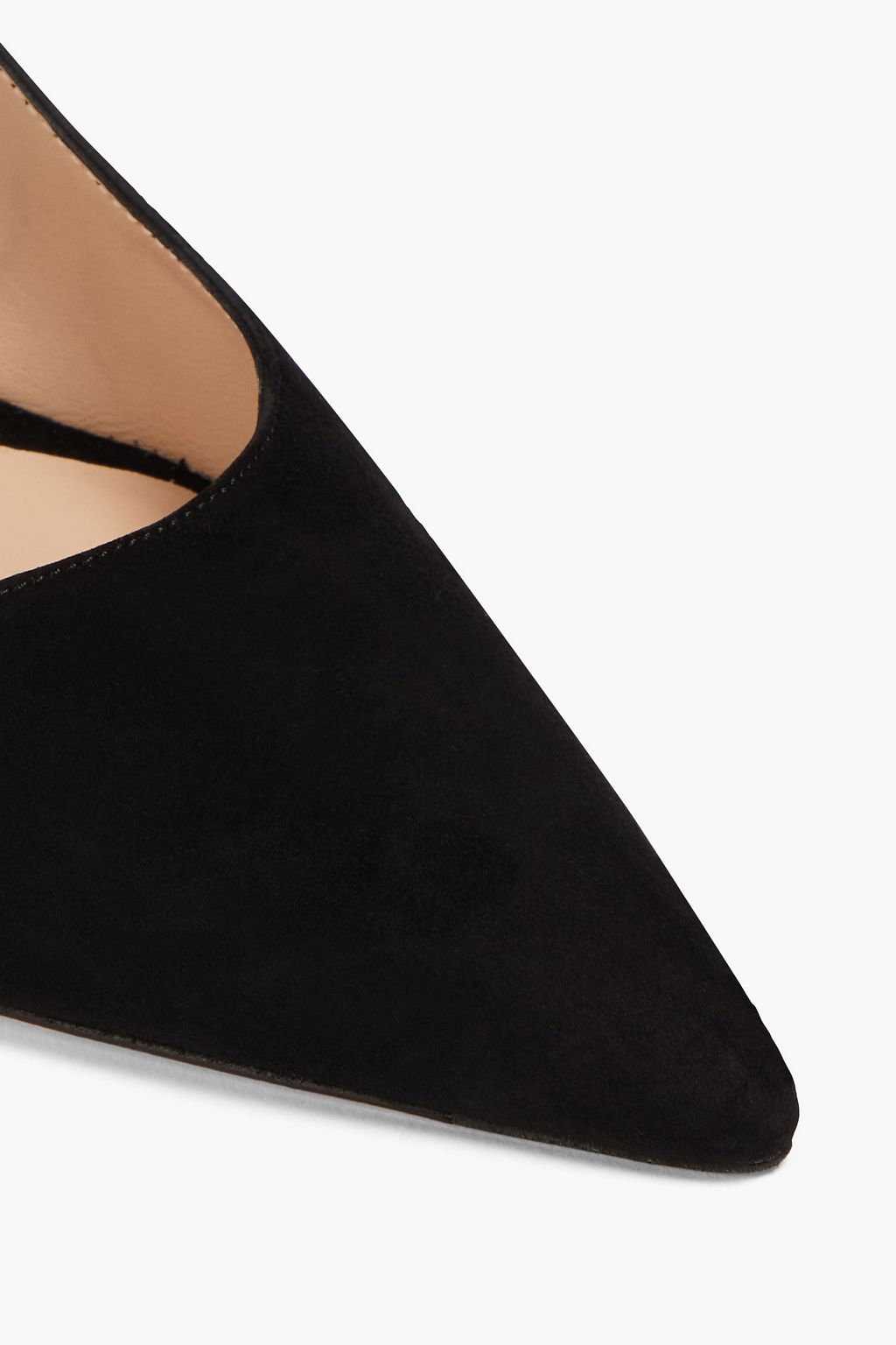 STUART WEITZMAN Stuart 75 suede slingback pumps