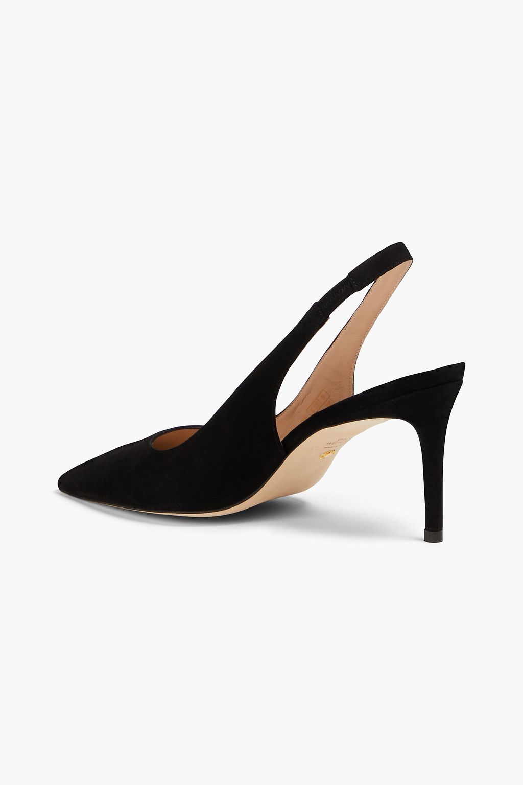STUART WEITZMAN Stuart 75 suede slingback pumps