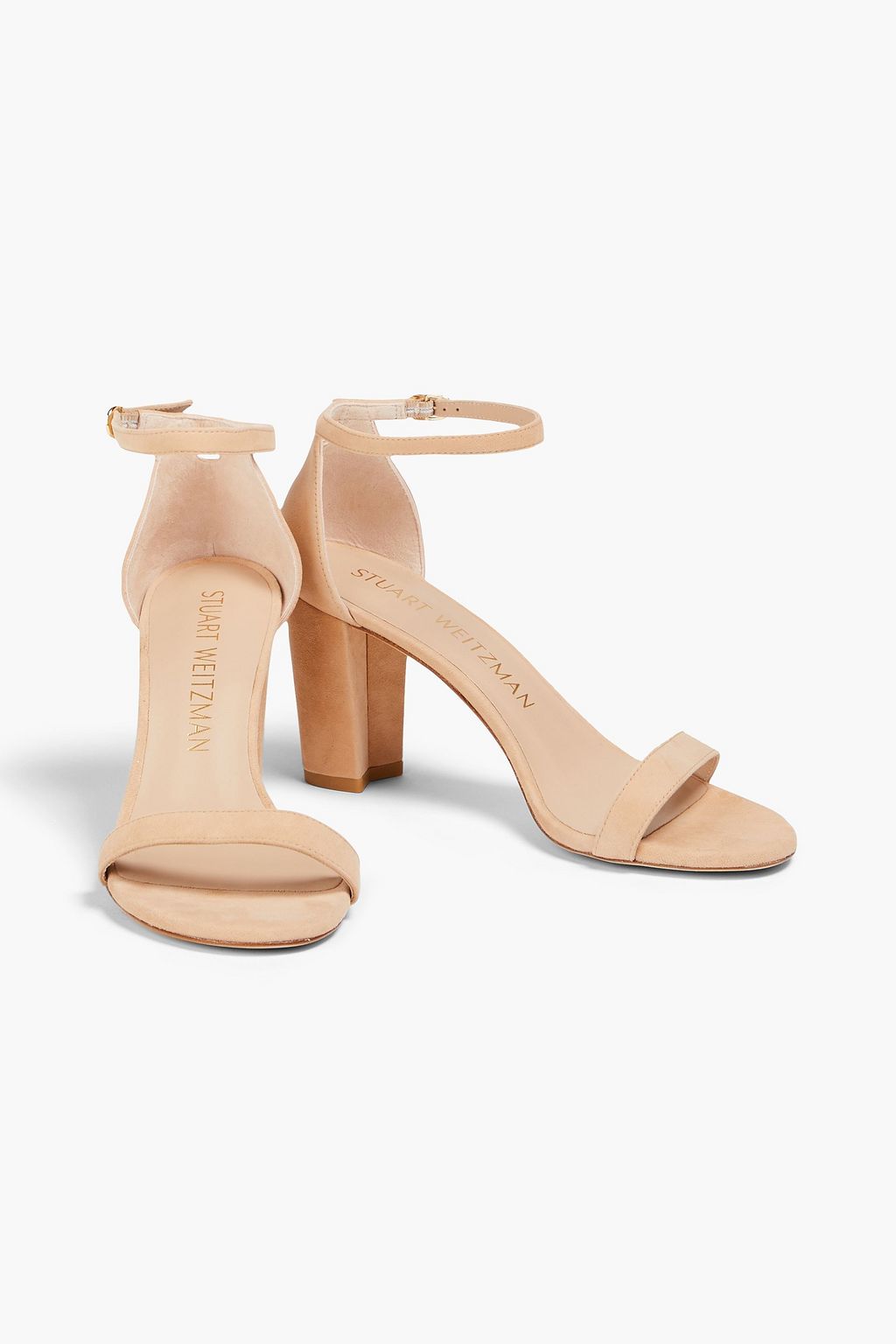 STUART WEITZMAN صندل من الجلد السويدي