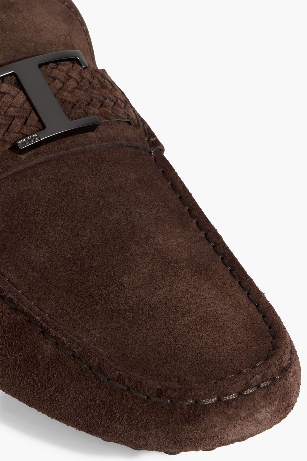 TOD'S T Timeless suede driving shoes