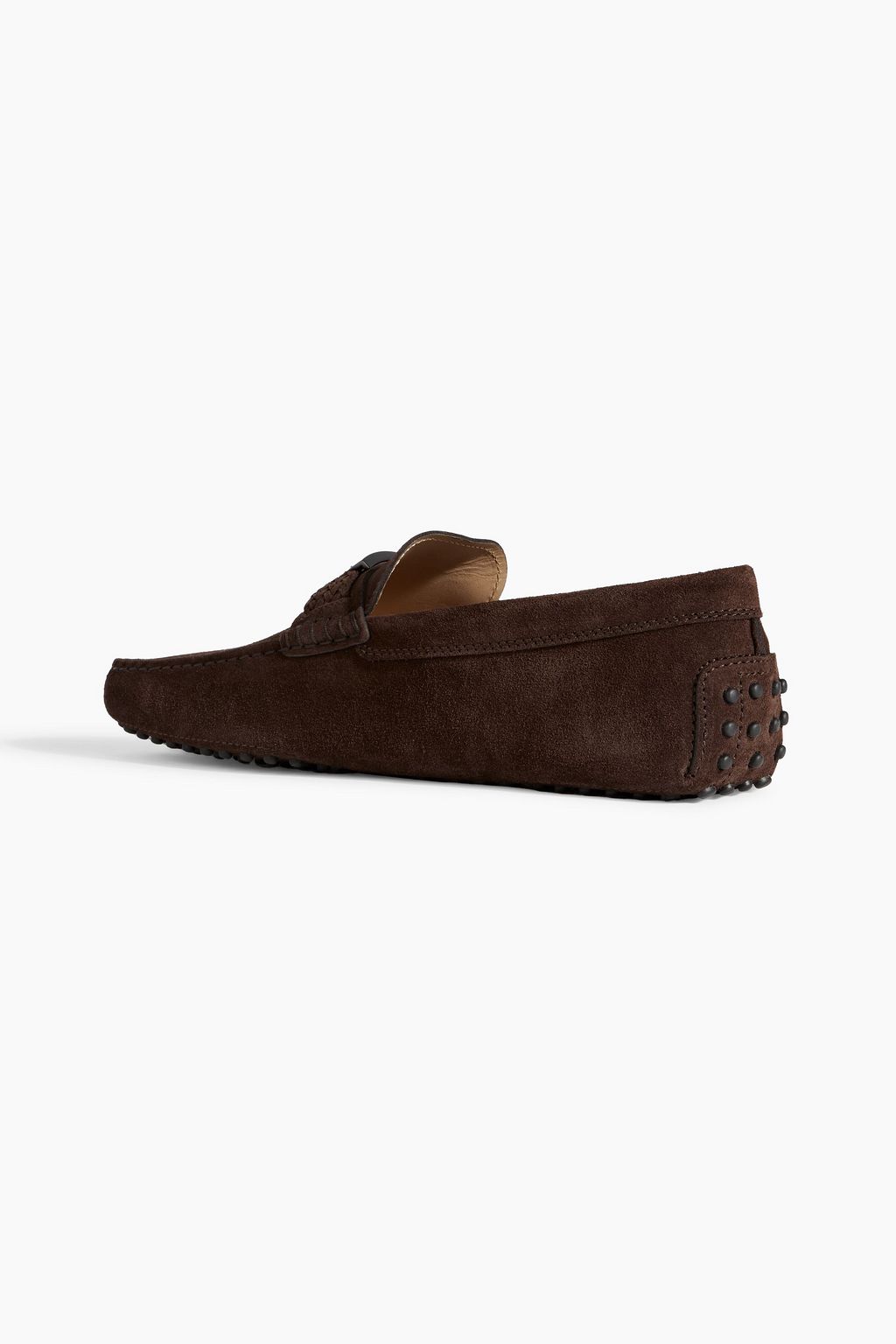 TOD'S T Timeless suede driving shoes