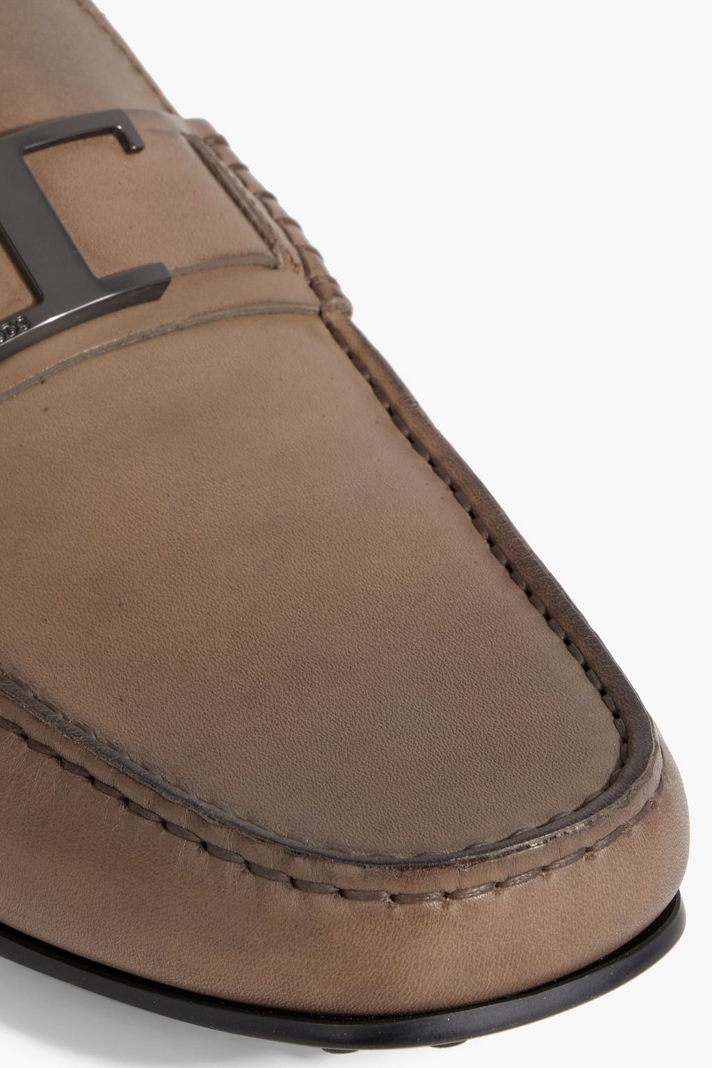 TOD'S T Timeless leather driving shoes