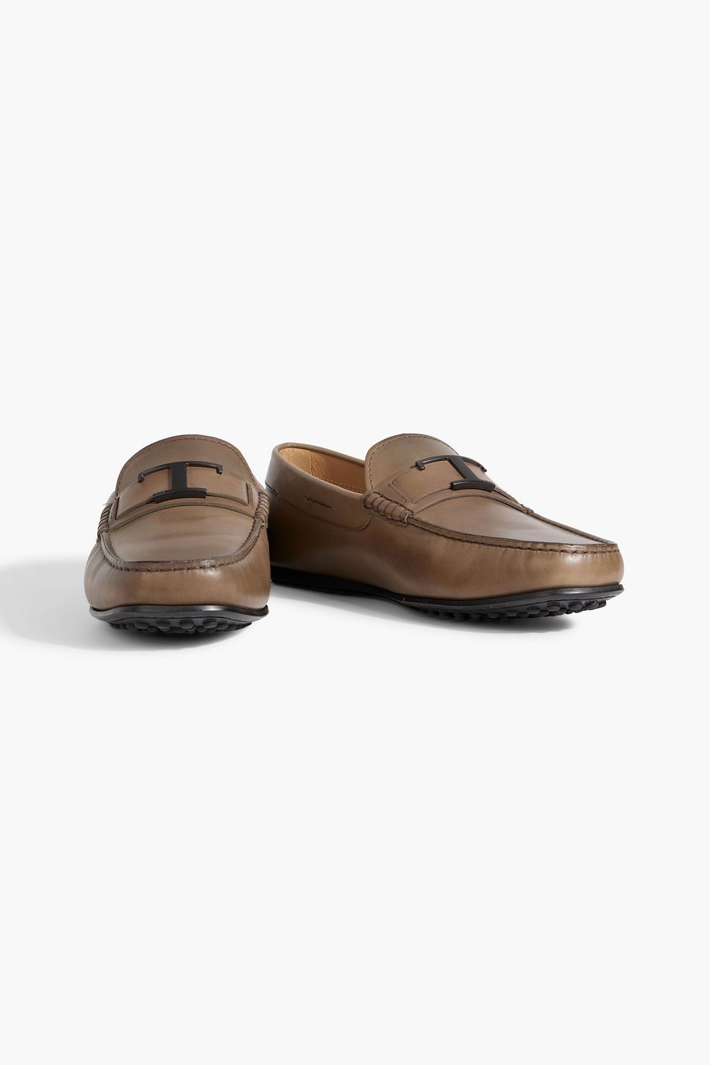 TOD'S T Timeless leather driving shoes