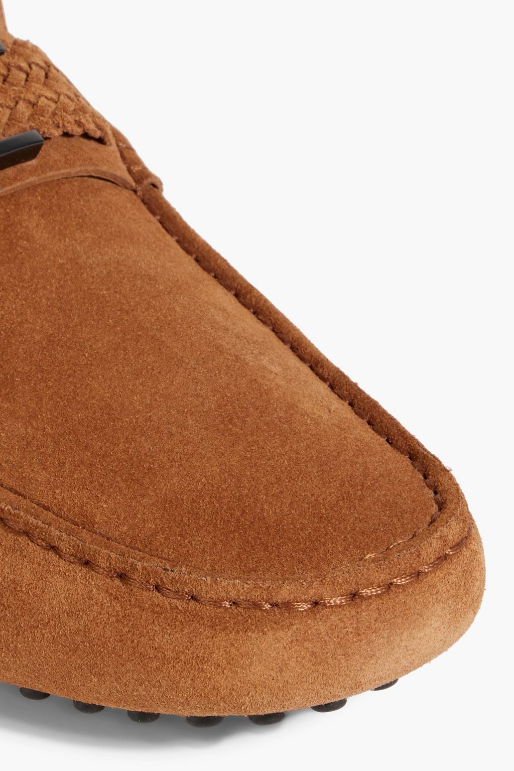 TOD'S T Timeless suede driving shoes