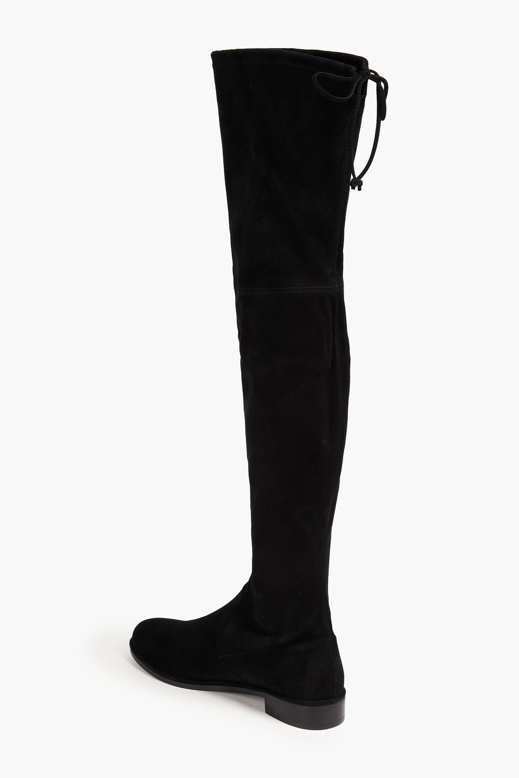 STUART WEITZMAN بوت بطول الفخذ مصنوع من جلد السويد