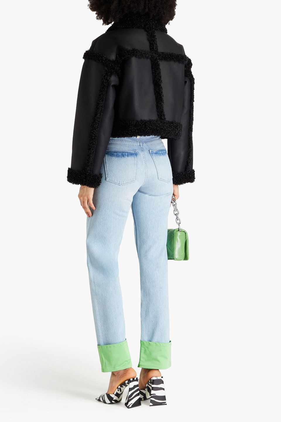 WANDLER POPPY HIGH-RISE STRAIGHT-LEG JEANS 