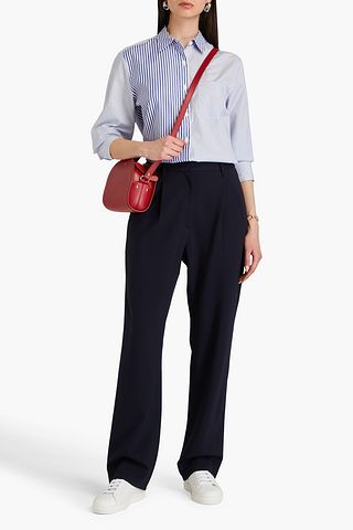 RAG & BONE Ponte straight-leg pants THE OUTNET