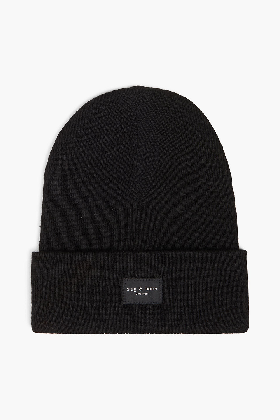 Rag & Bone Addie Cashmere Beanie In Black