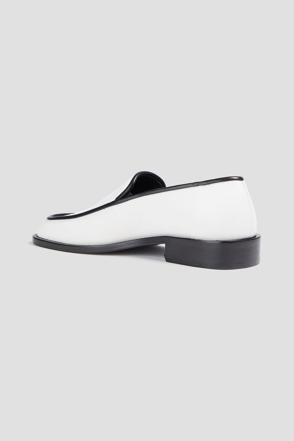 WANDLER Two-tone leather loafers