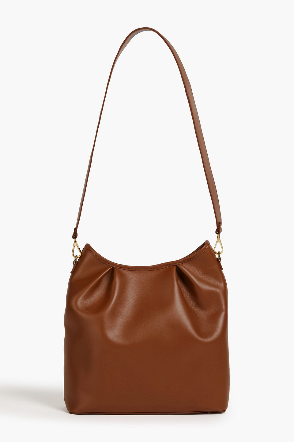 Elleme Dimple Beuteltasche Aus Leder In Brown