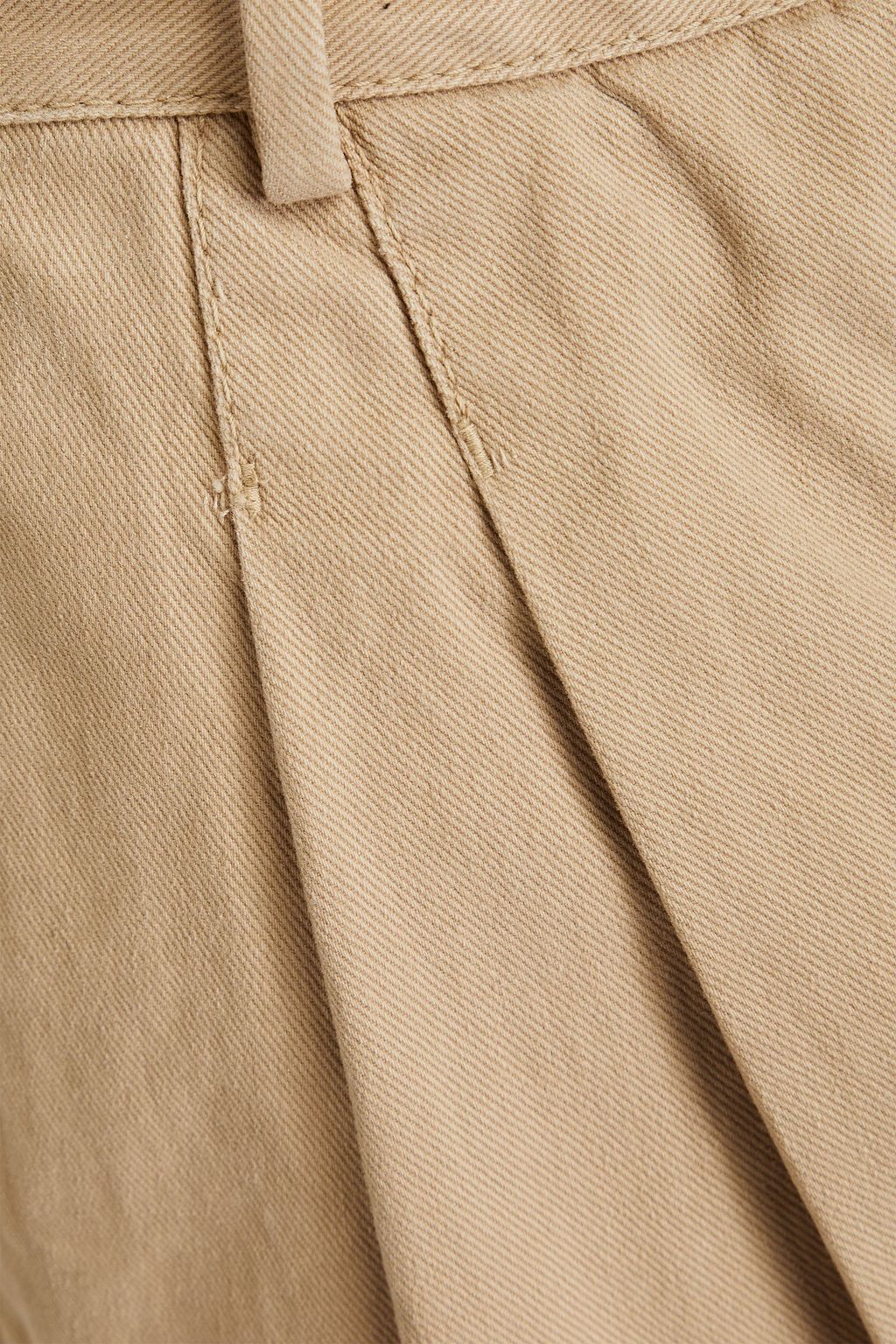 REDVALENTINO Cotton-blend twill tapered pants