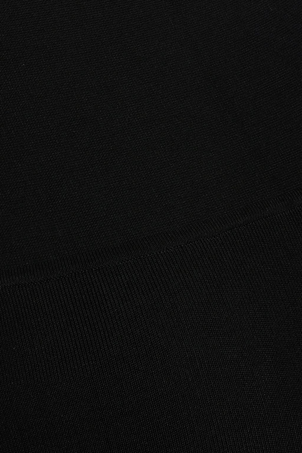 VB BODY VICTORIA BECKHAM Stirrup ribbed-knit leggings