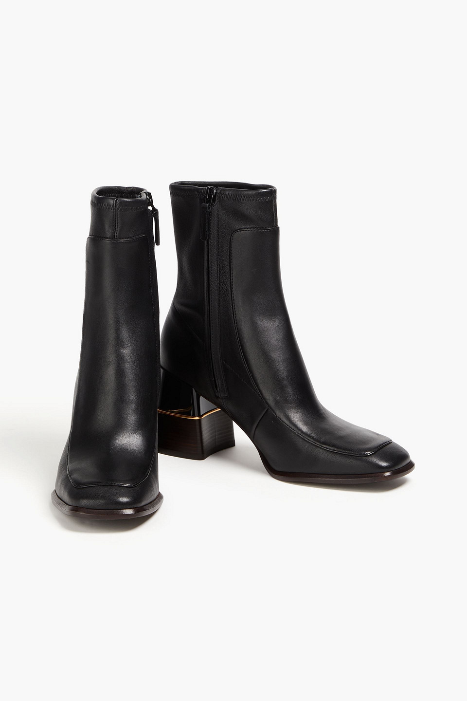  Tory Burch - Ankle Boots Aus Leder - Schwarz - Us 11 