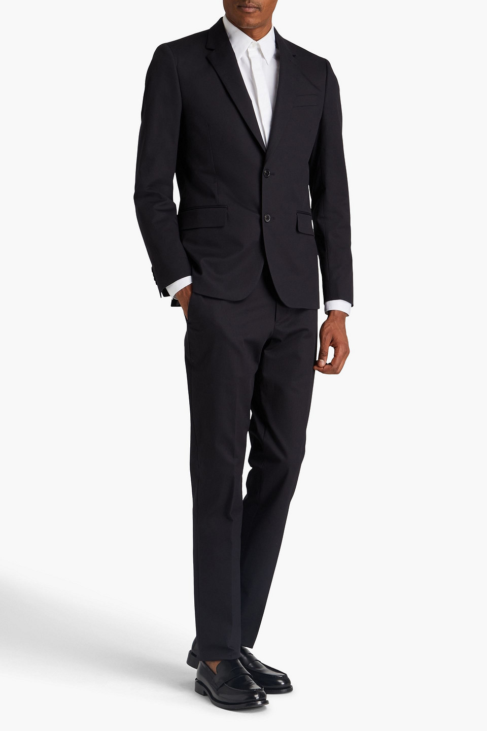 Shop Paul Smith Fit 2 Wool-twill Suit In Midnight Blue