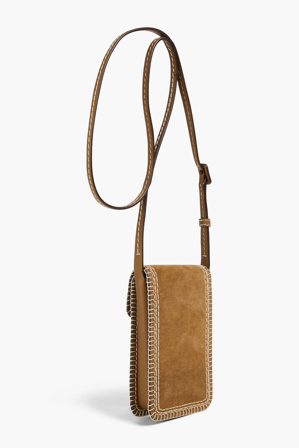 TORY BURCH スエード フォンポーチ