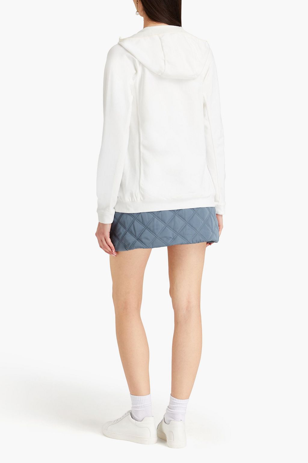GUCCI Stretch-jersey hooded track jacket