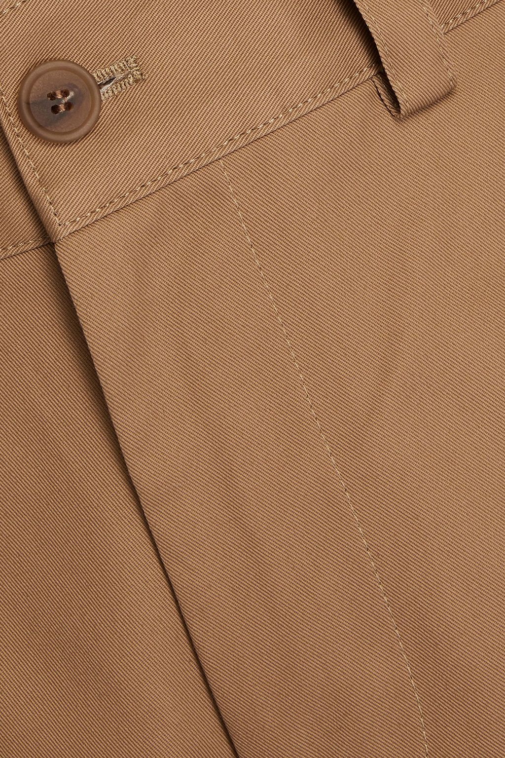 MAISON KITSUNÉ 코튼 개버딘 치노 쇼츠