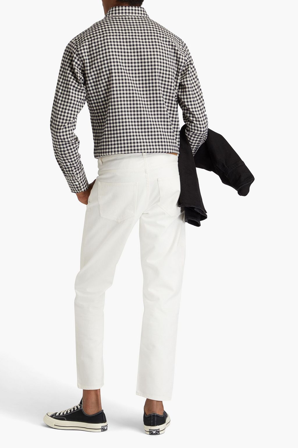 MAISON KITSUNÉ جينز من الدنيم