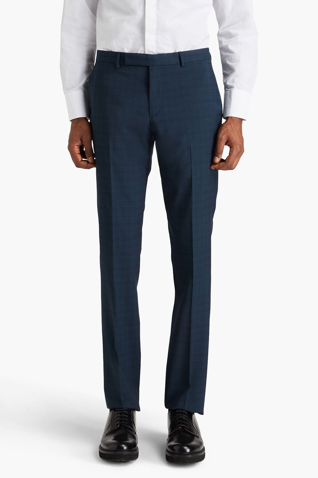 PAUL SMITH Slim-fit checked wool suit