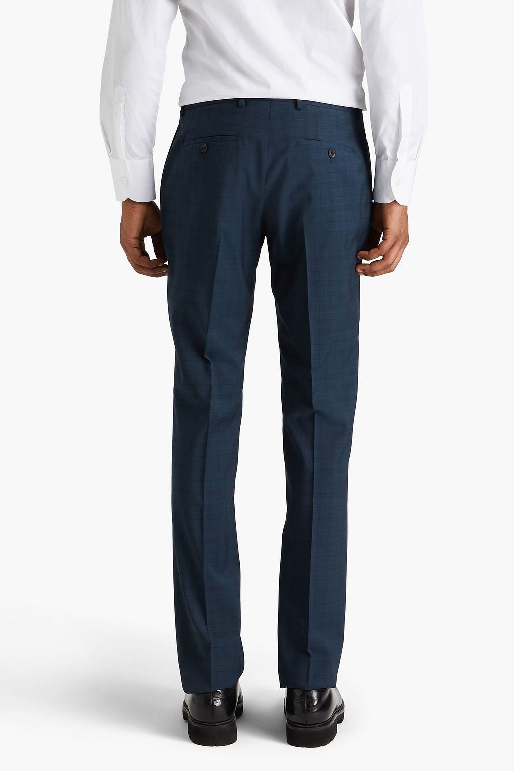 PAUL SMITH Slim-fit checked wool suit