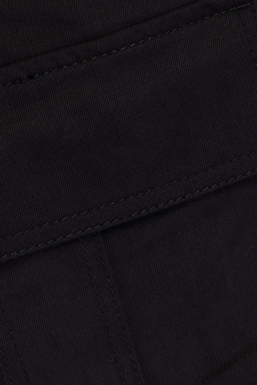 CAFÉ KITSUNÉ Cotton-gabardine cargo pants