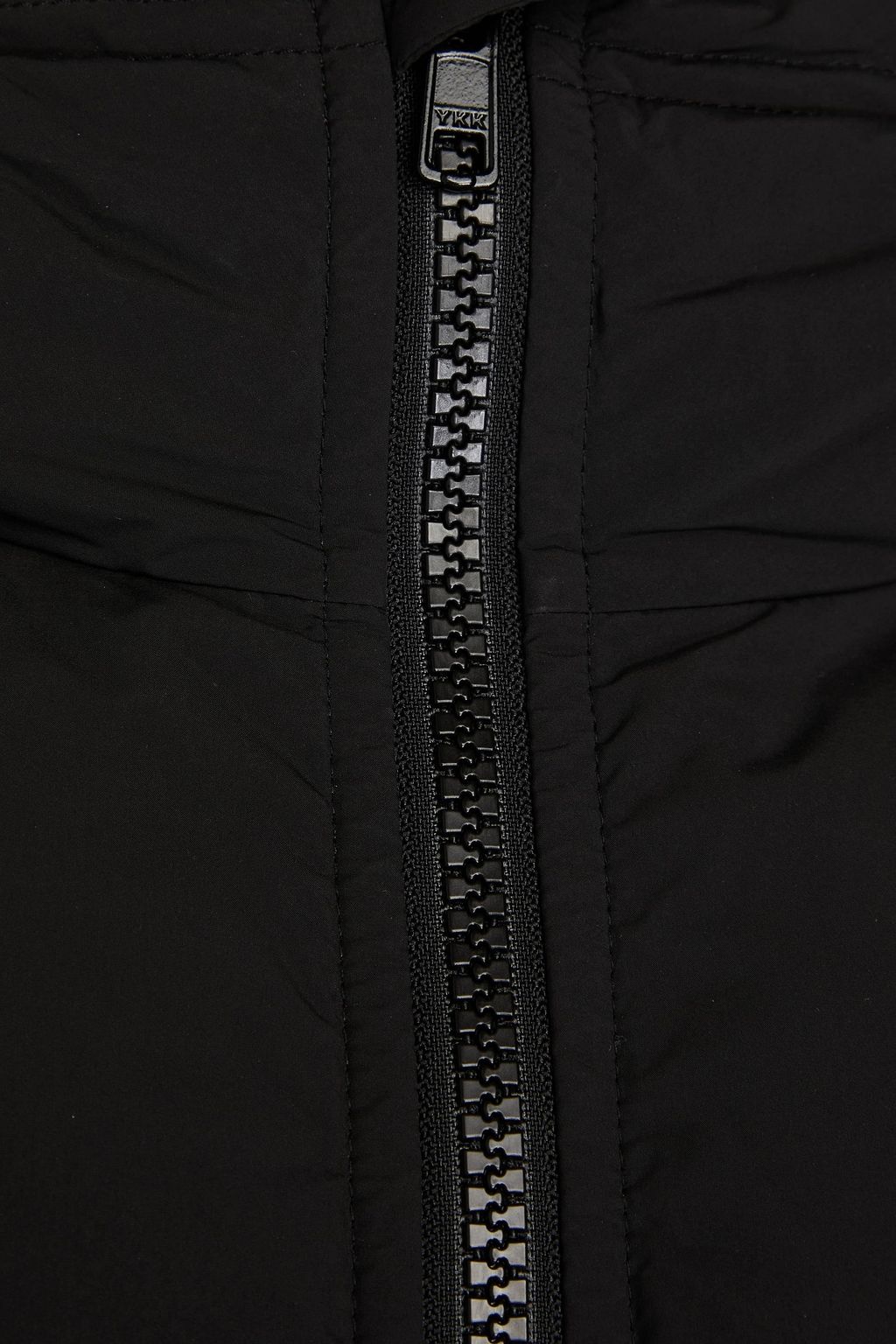 STAND STUDIO Cropped quilted shell hooded vest