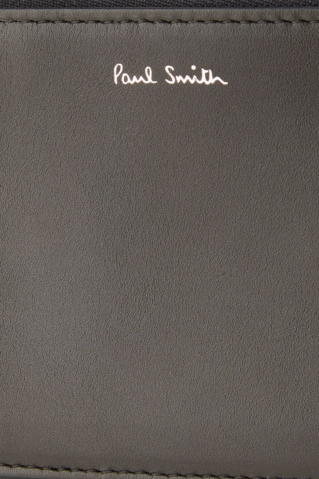 PAUL SMITH حافظة بطاقات مصنوعة من الجلد بتصميم منقوش
