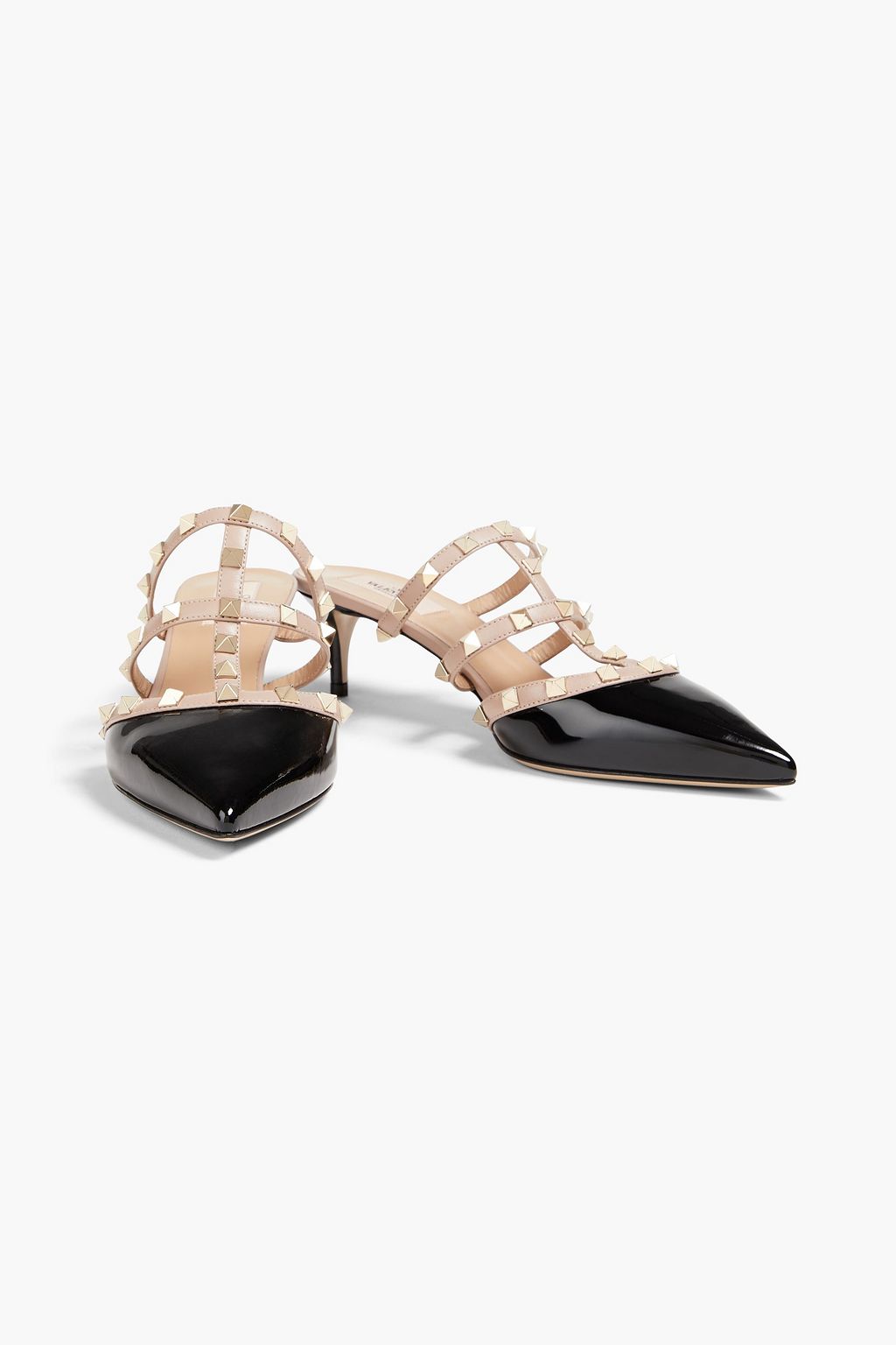 VALENTINO GARAVANI Rockstud レザー ミュール