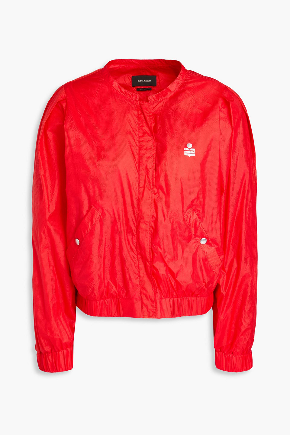 Isabel Marant Bicody Printed Ripstop Jacket In Rot