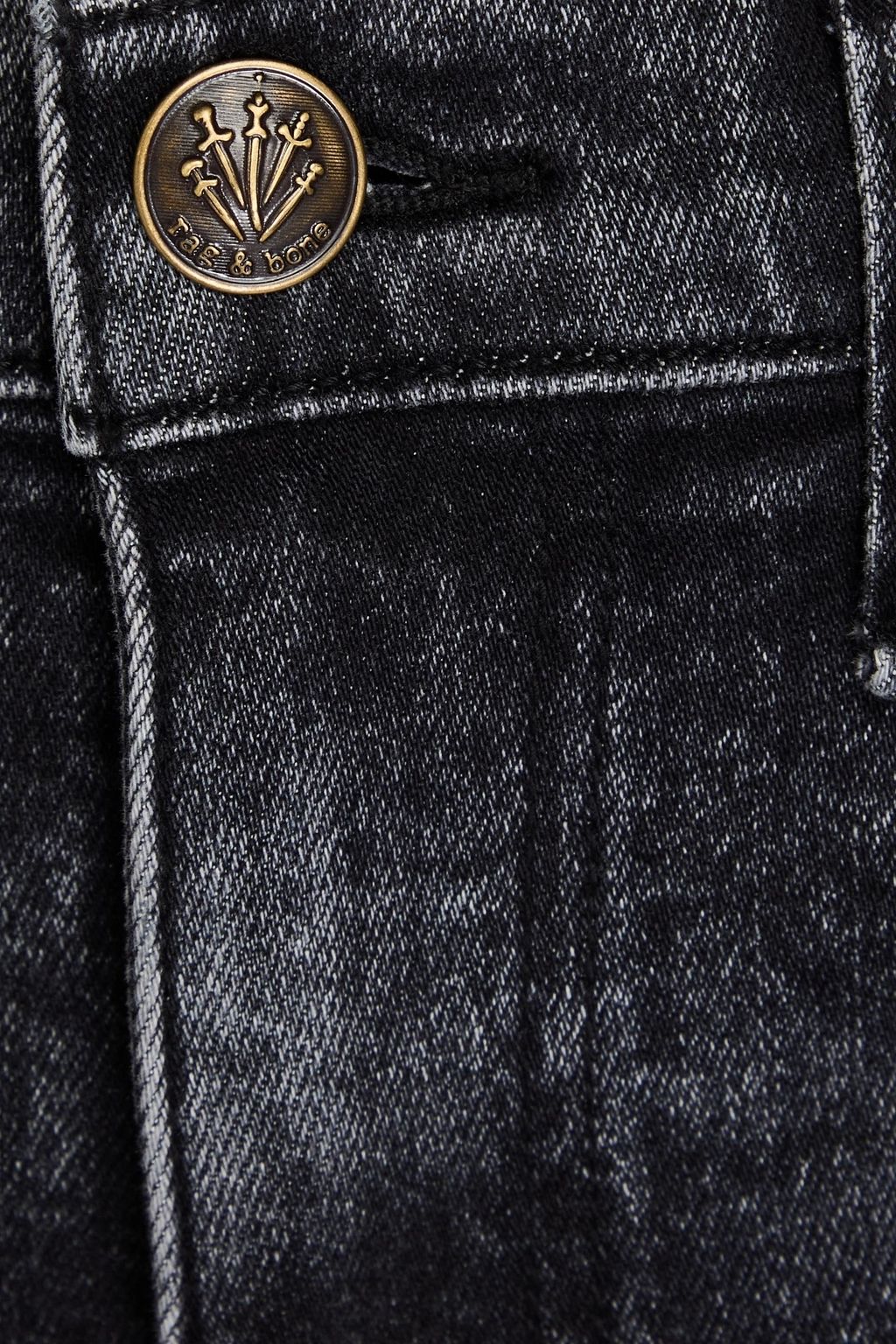RAG & BONE جينز "صوفي" عالي الخصر وواسع الساق