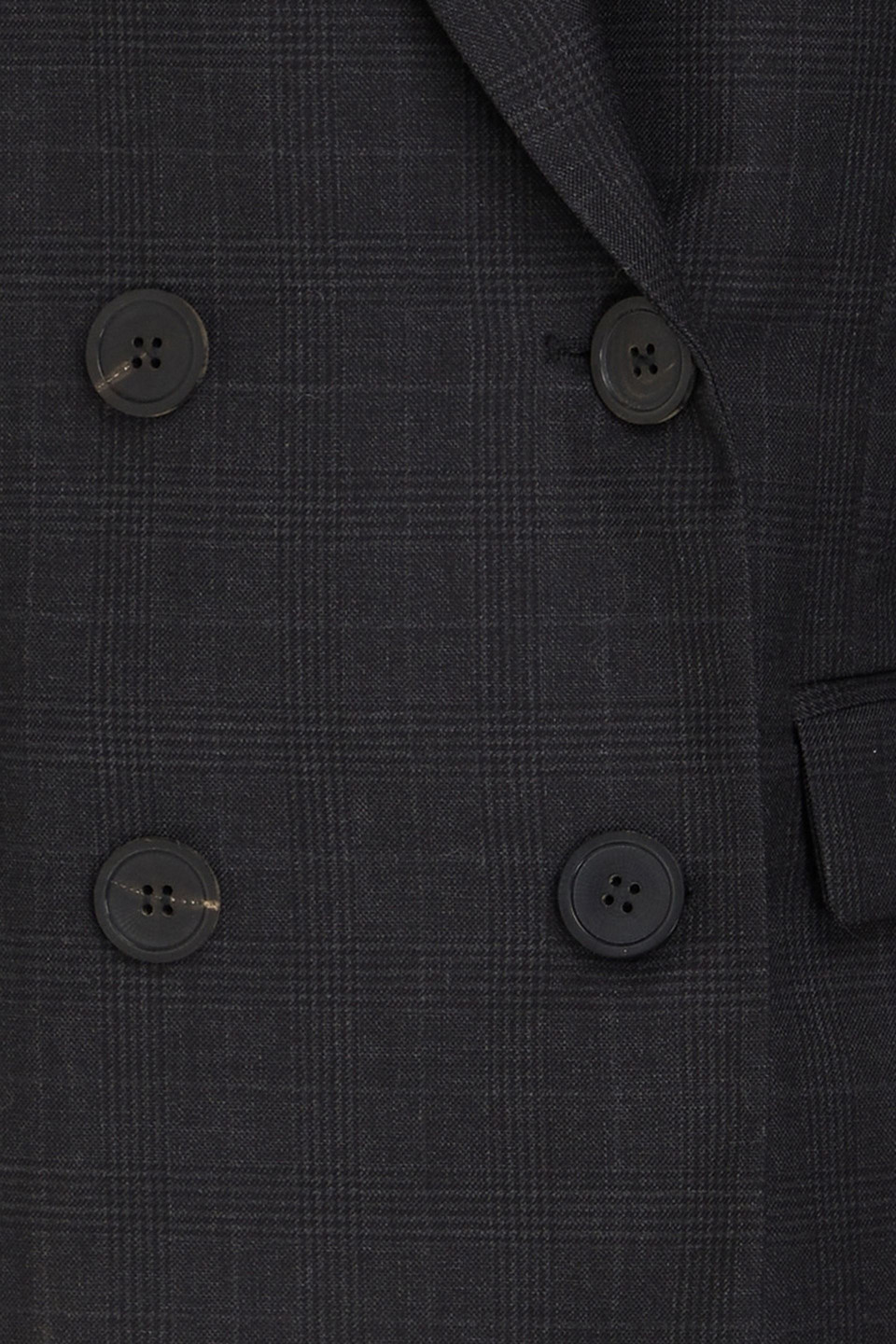 Shop Isabel Marant Étoile Visby Prince Of Wales Checked Wool-twill Blazer In Anthrazit