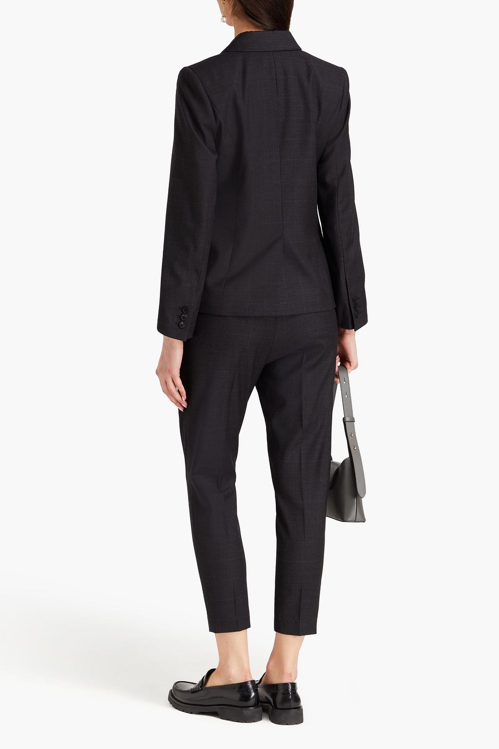 MARANT ÉTOILE Visby Prince of Wales checked wool-twill blazer