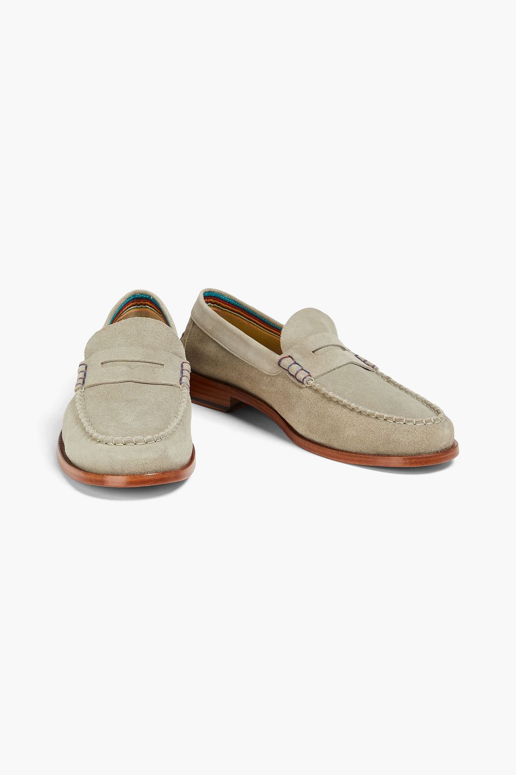 PAUL SMITH Lido suede loafers