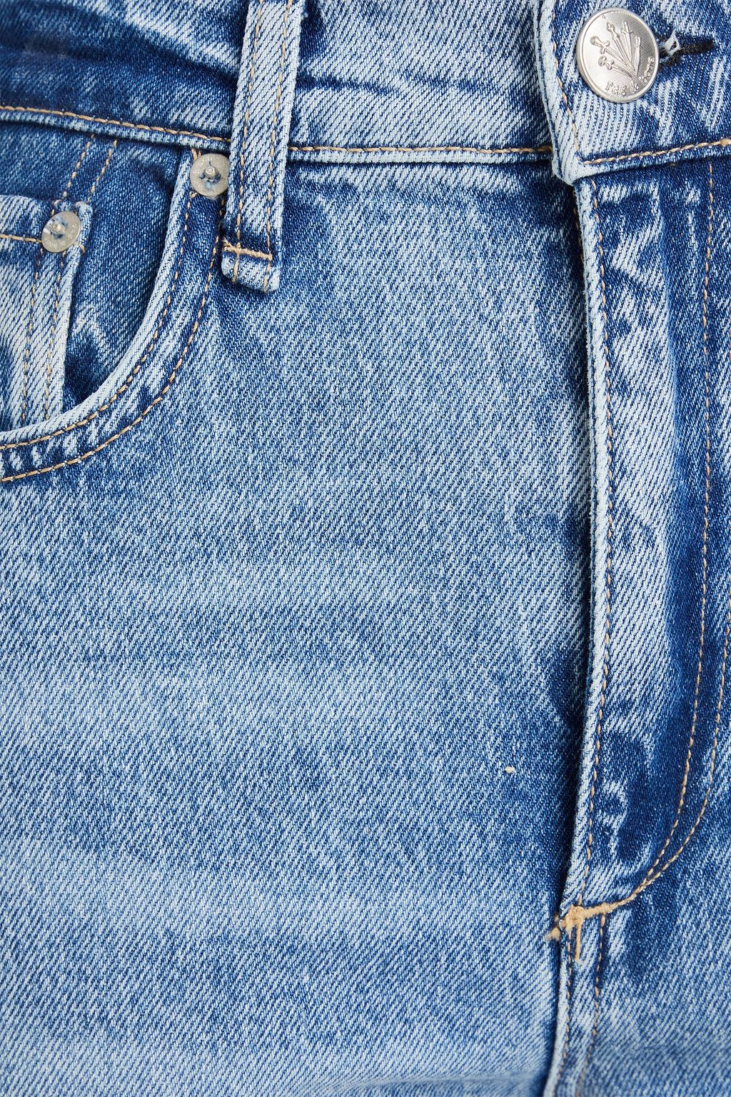 RAG & BONE جينز "بورتر" بخصر مرتفع وأرجل مستقيمة