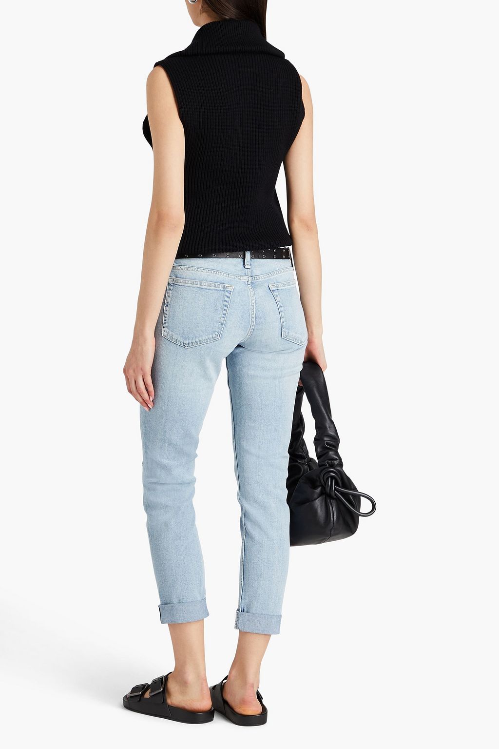 RAG & BONE デニム ボーイフレンドジーンズ 色あせ加工