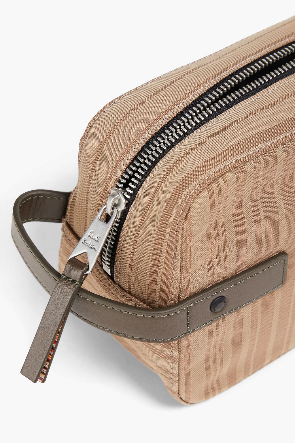 PAUL SMITH Striped jacquard wash bag
