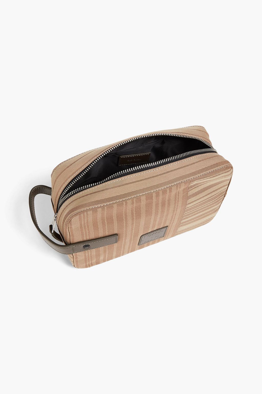 PAUL SMITH Striped jacquard wash bag