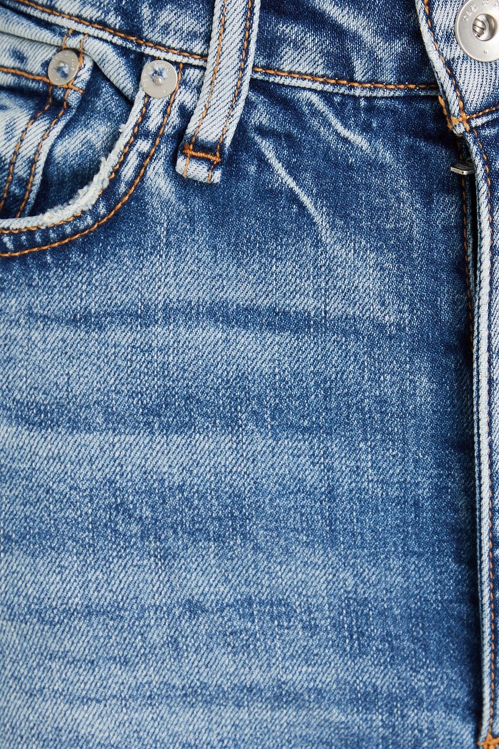 RAG & BONE جينز "نورووك" بخصر مرتفع وبحواف واسعة
